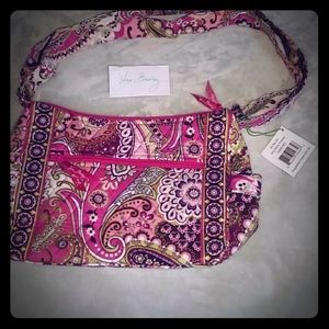 On the go very berry paisley purse